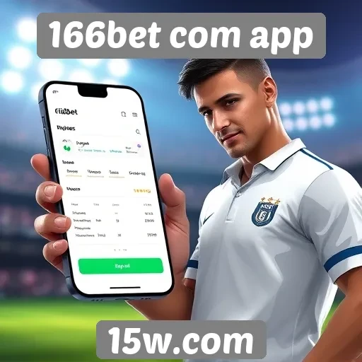 Experiência do usuário no app 166bet